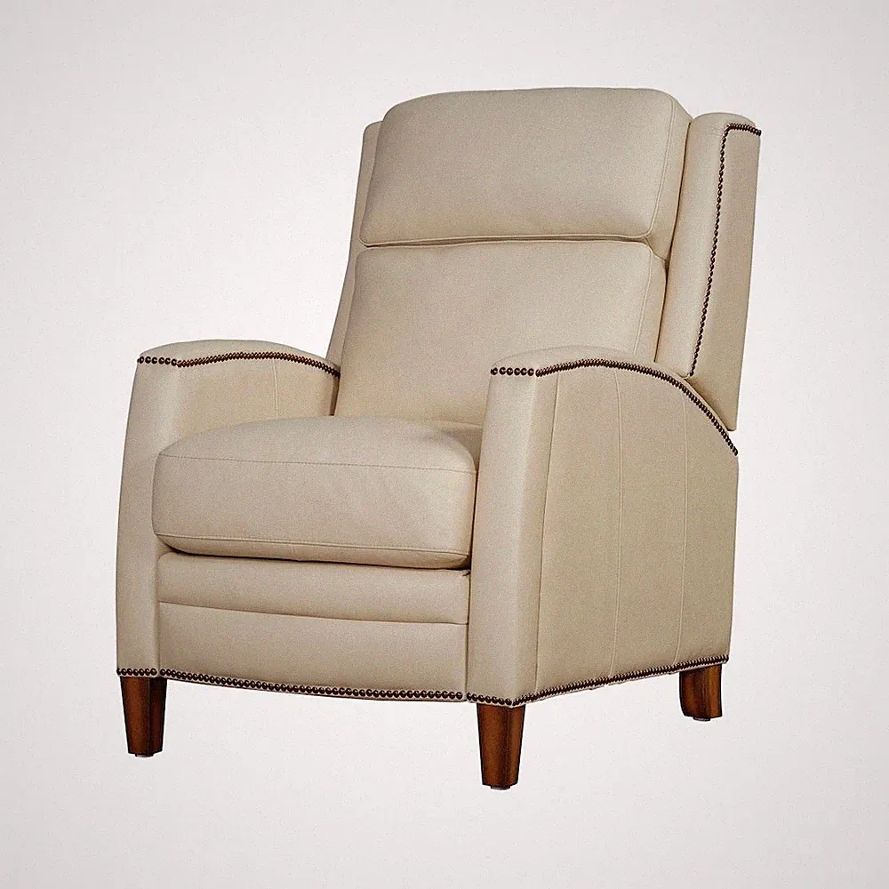 Vermont - Pearl Glow Manual Pushback Recliner